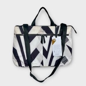 Knomo Black and White Laptop Bag